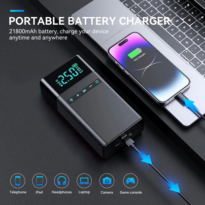 Revora PowerBoost 2-in-1 Jump Starter & Air Compressor
