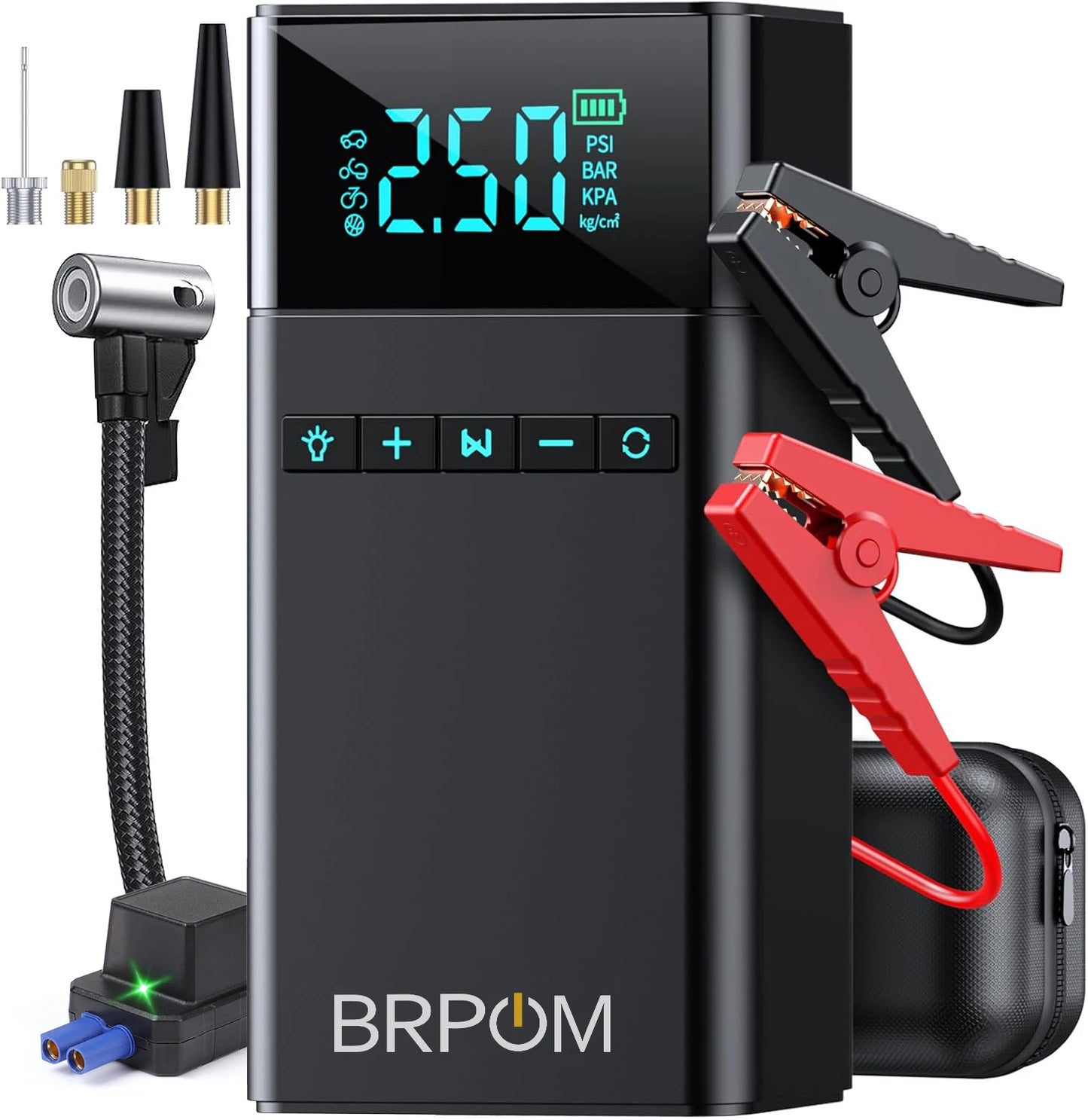 Revora PowerBoost 2-in-1 Jump Starter & Air Compressor