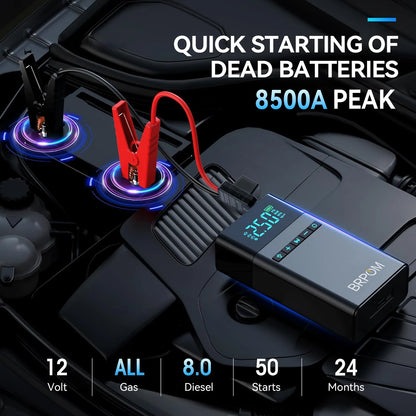 Revora PowerBoost 2-in-1 Jump Starter & Air Compressor
