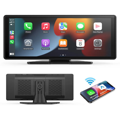 Universal Wireless CarPlay and Android Auto Touchscreen for Vehicles