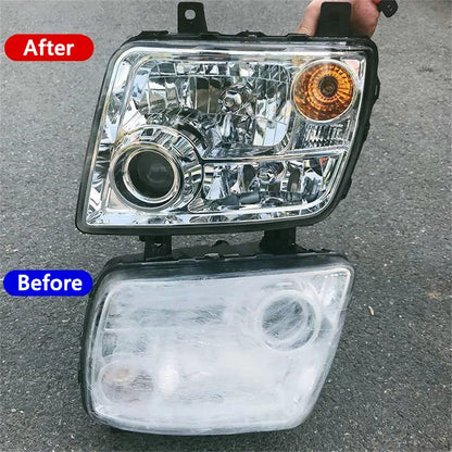 Car Headlight Polish Restoration Kit Automotive Headlight Care Tool Headlight Restoration Set Car Headlight Restoration Liquid