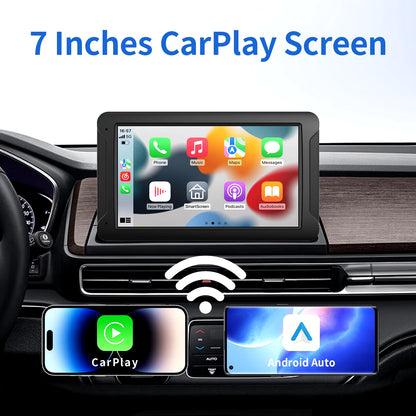Universal Wireless CarPlay and Android Auto Touchscreen for Vehicles